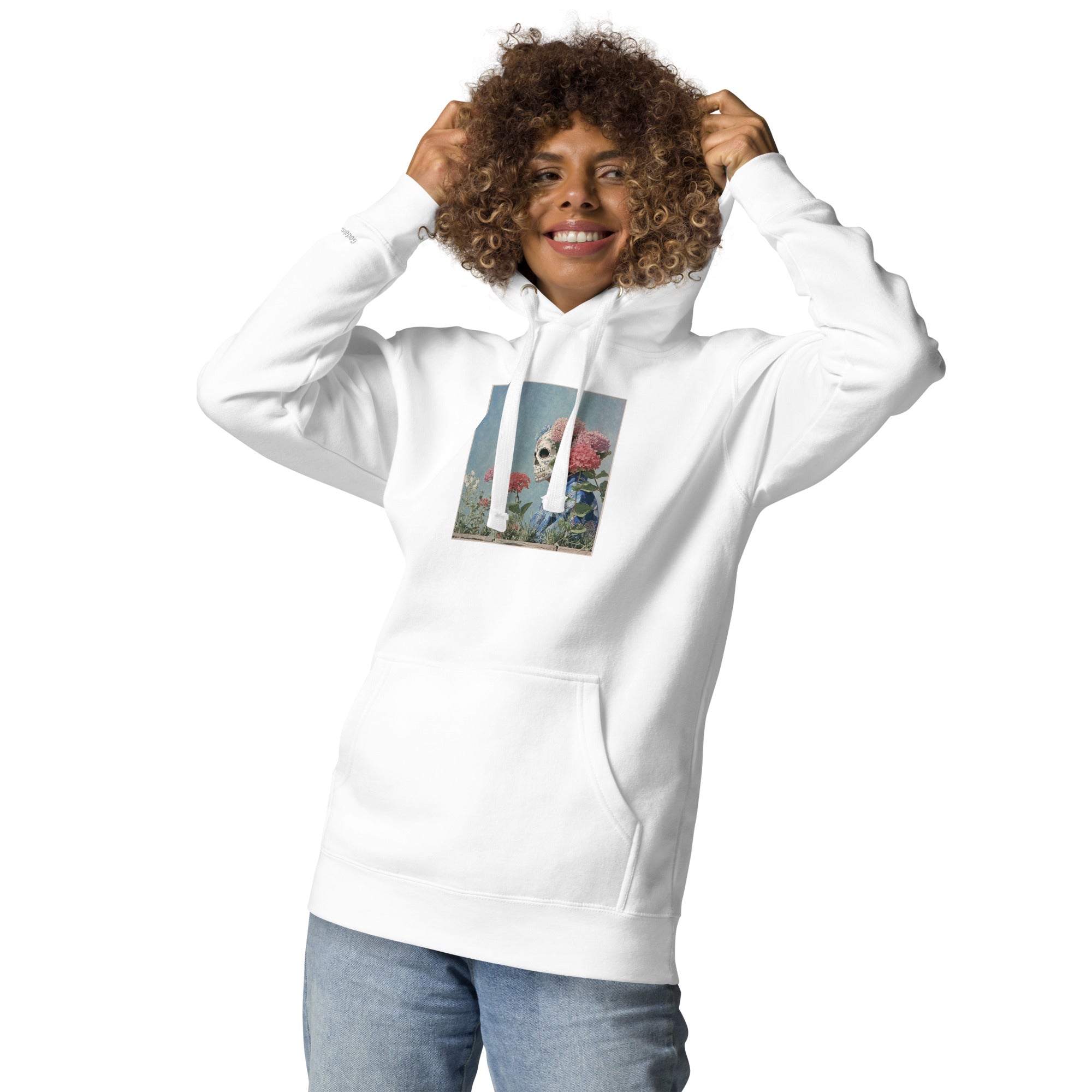 Flora Santa Muerte Unisex Hoodie